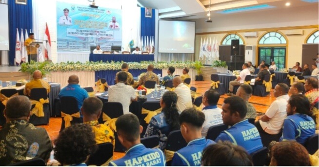 Pemprov PB dan KONI Rakor Kesiapan PON XXI Aceh-Sumut Dirangkai Bukber, Pj. Gubernur ABT Serahkan Hibah – 50 Miliar