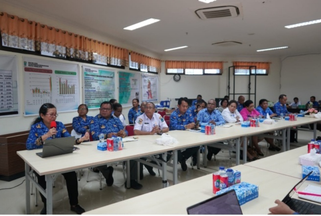 Satgas PP-KES Provinsi Papua Barat Bahas Persiapan Rencana&nbsp;Intervensi.