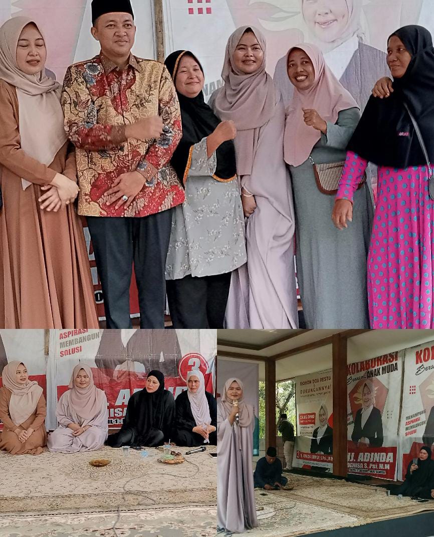 Halal Bihalal Keluarga Besar Relawan Hj. Adinda Denisa dan Temu Kangen