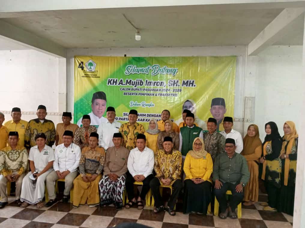 Gus Mujib dan PKB Silaturahmi ke Golkar, Mengajak Koalisi Bangun Pasuruan