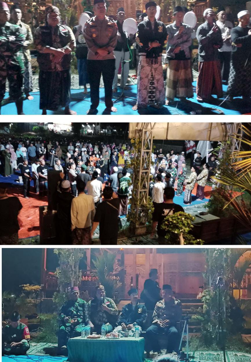 Pemdes Kepulungan Gelar Ngaji Bareng Gus Romy Dan Bapak Kapolres Pasuruan “Dalam Rangka Kirim Doa / Tahlil”