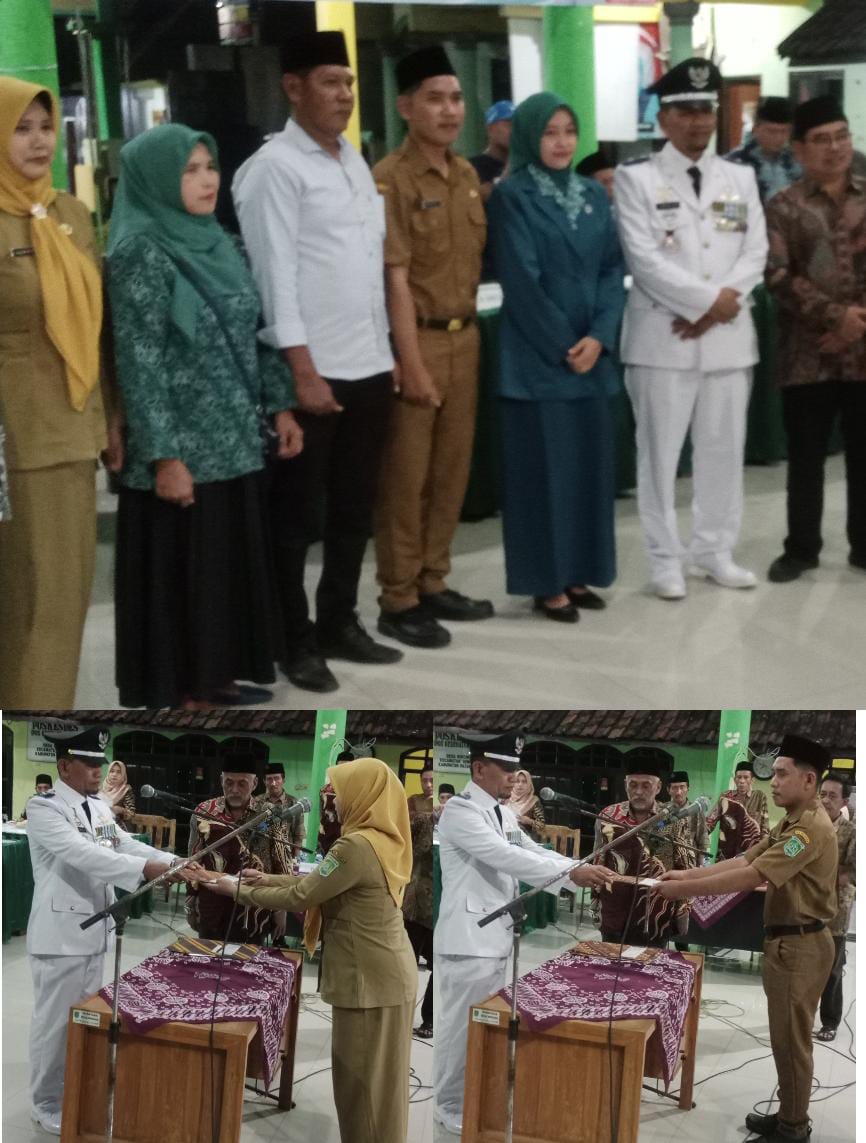 Pengukuhan dan Pelantikan Perangkat Desa Winong Untuk Posisi Kawil Dusun Mranggen dan&nbsp;Dliring