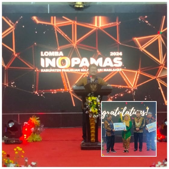 Malam Penganugerahan Award INOPAMAS, inovasi Holistic ko RSUD Bangil Meraih Juara Pertama