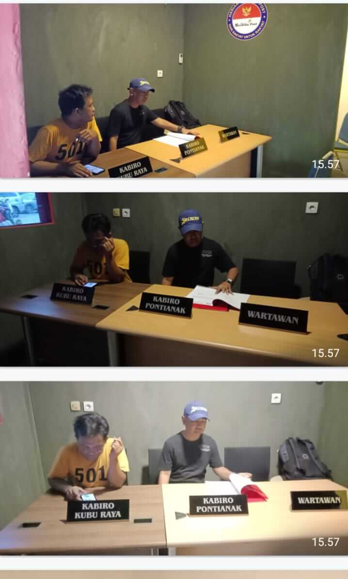 Kabiro Pontianak Harian Merdeka Post Mengadakan Pertemuan dengan Kabiro Kubu&nbsp;Raya