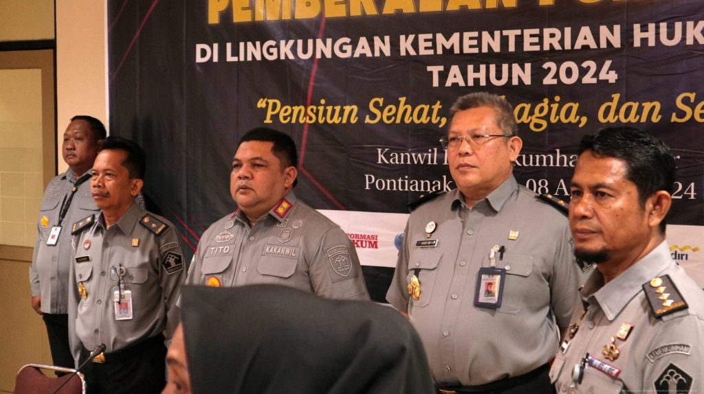 Calon Purnabhakti Pengayoman Kalbar Dapat Pembekalan Dari Plh.&nbsp;Sekjen