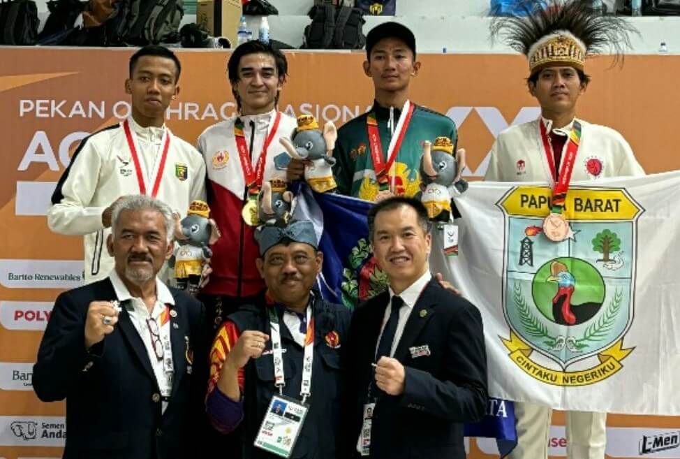 Anggota Polri / Yang Bertugas Di Polres Bitung Sukses Raih Emas dalam Cabor Hapkido PON Aceh-Sumut 2024 Sang Juara Berterima Kasih Kepada Tuhan Atas Kemenangan&nbsp;Nya