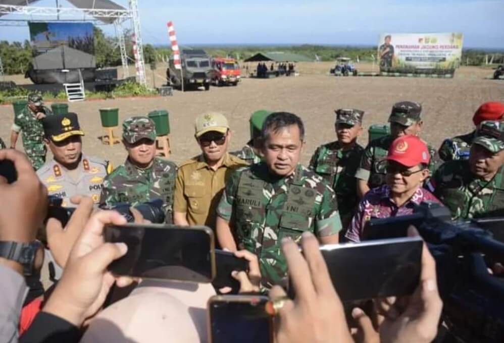 Kunjungi Kabupaten Minahasa Utara ini Sejumlah Agenda Kegiatan Dilakukan KASAD TNI Maruli Simanjuntak Di Lokasi Ketahanan Pangan